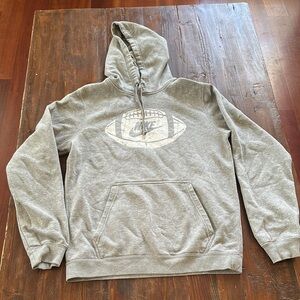 Nike Gray Sweatshirt Classic Pullover Hoodie